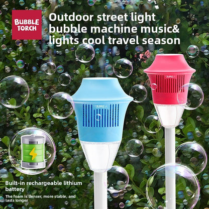 Automatic LED Music Bubble Machine