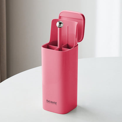Automatic Lifting Cosmetic Brush Organizer