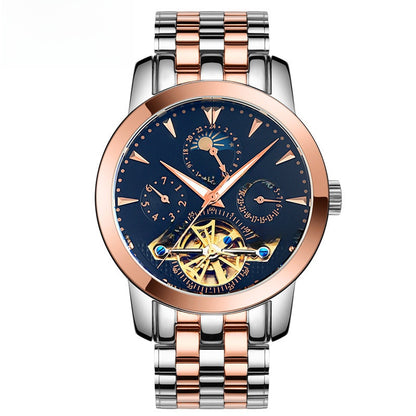 Automatic Mechanical Mens Watch with Luminous Display