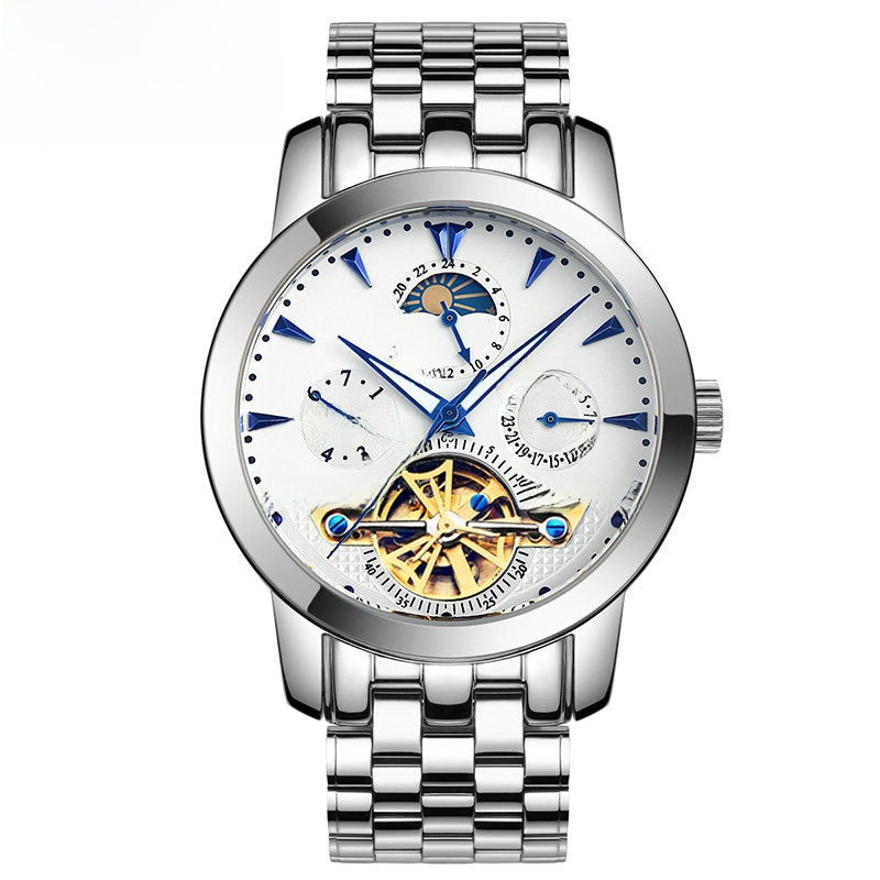 Automatic Mechanical Mens Watch with Luminous Display