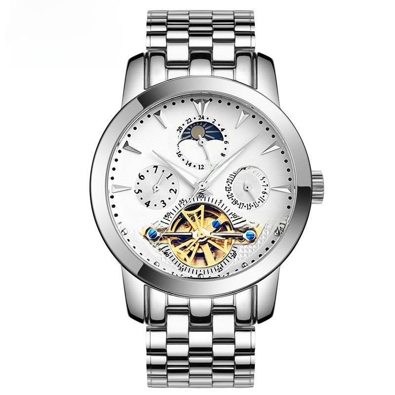 Automatic Mechanical Mens Watch with Luminous Display