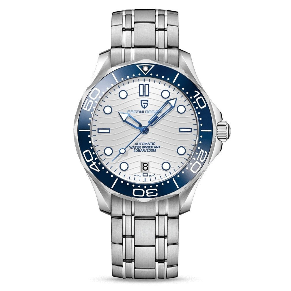 Automatic Mechanical Sports Watch with Luminous Display