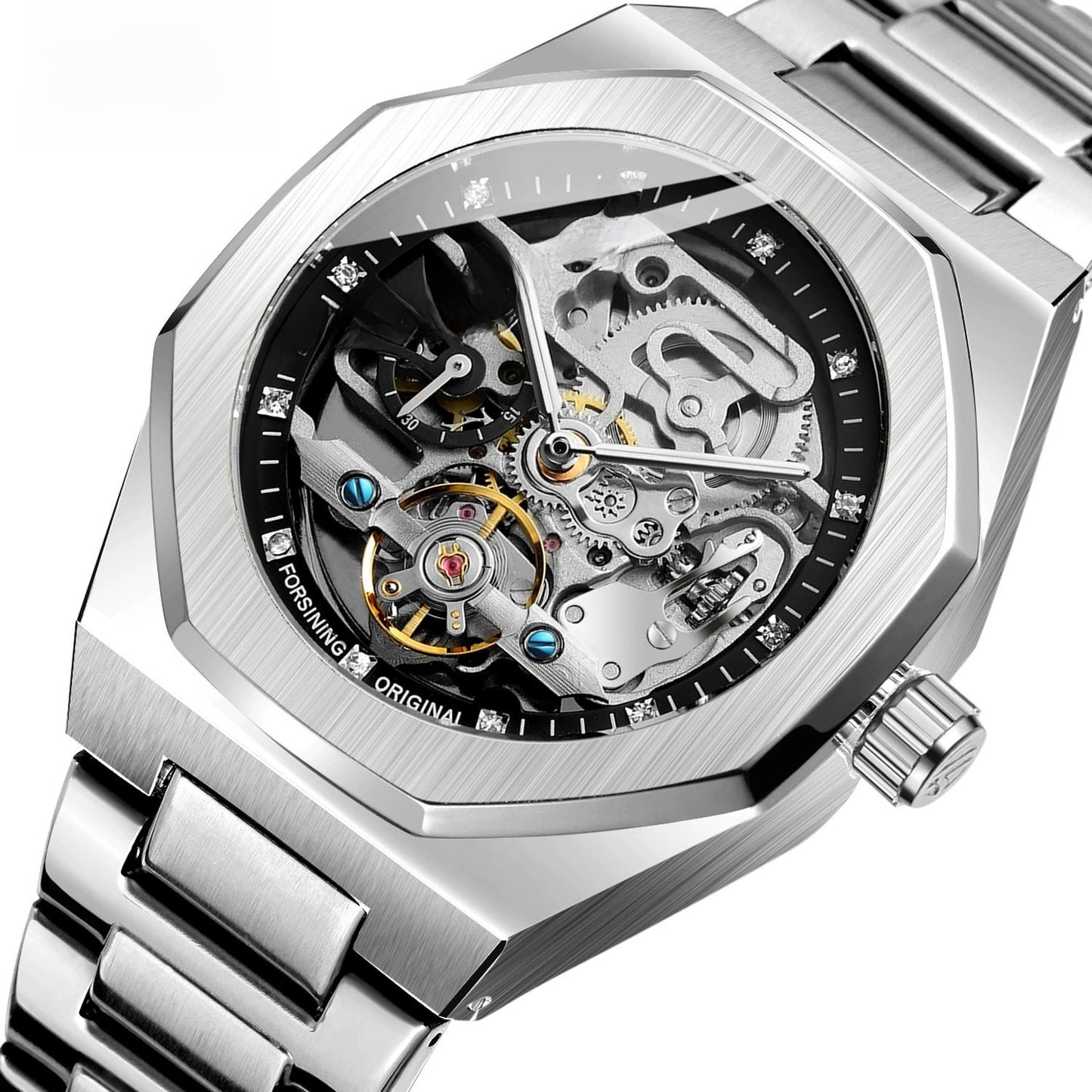 Automatic Mechanical Tourbillon Watch
