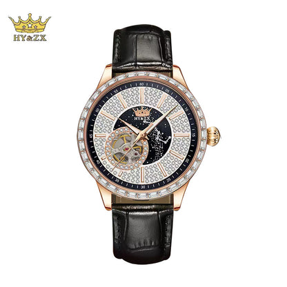 Automatic Mechanical Watch with Diamond