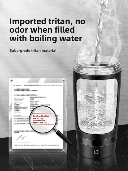 Automatic Mixing Shaker Cup Tritan Portable