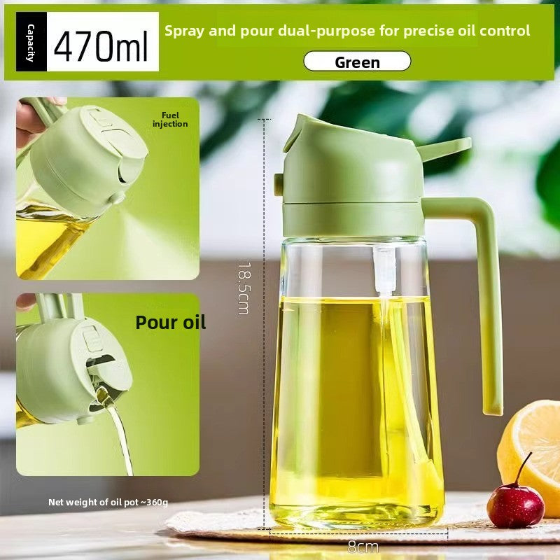 Automatic Oil Spray Bottle with Atomized Mist
