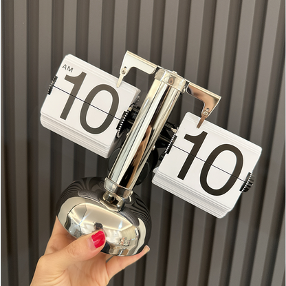 Automatic Page Turning Desk Clock