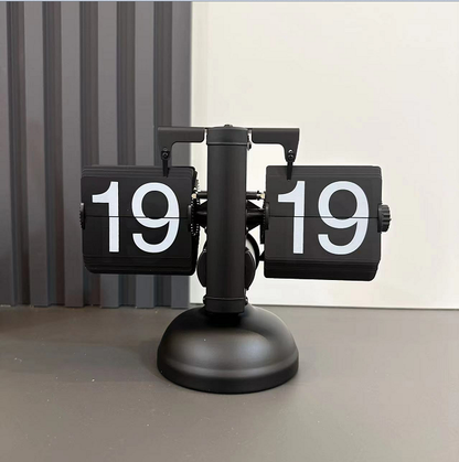 Automatic Page Turning Desk Clock