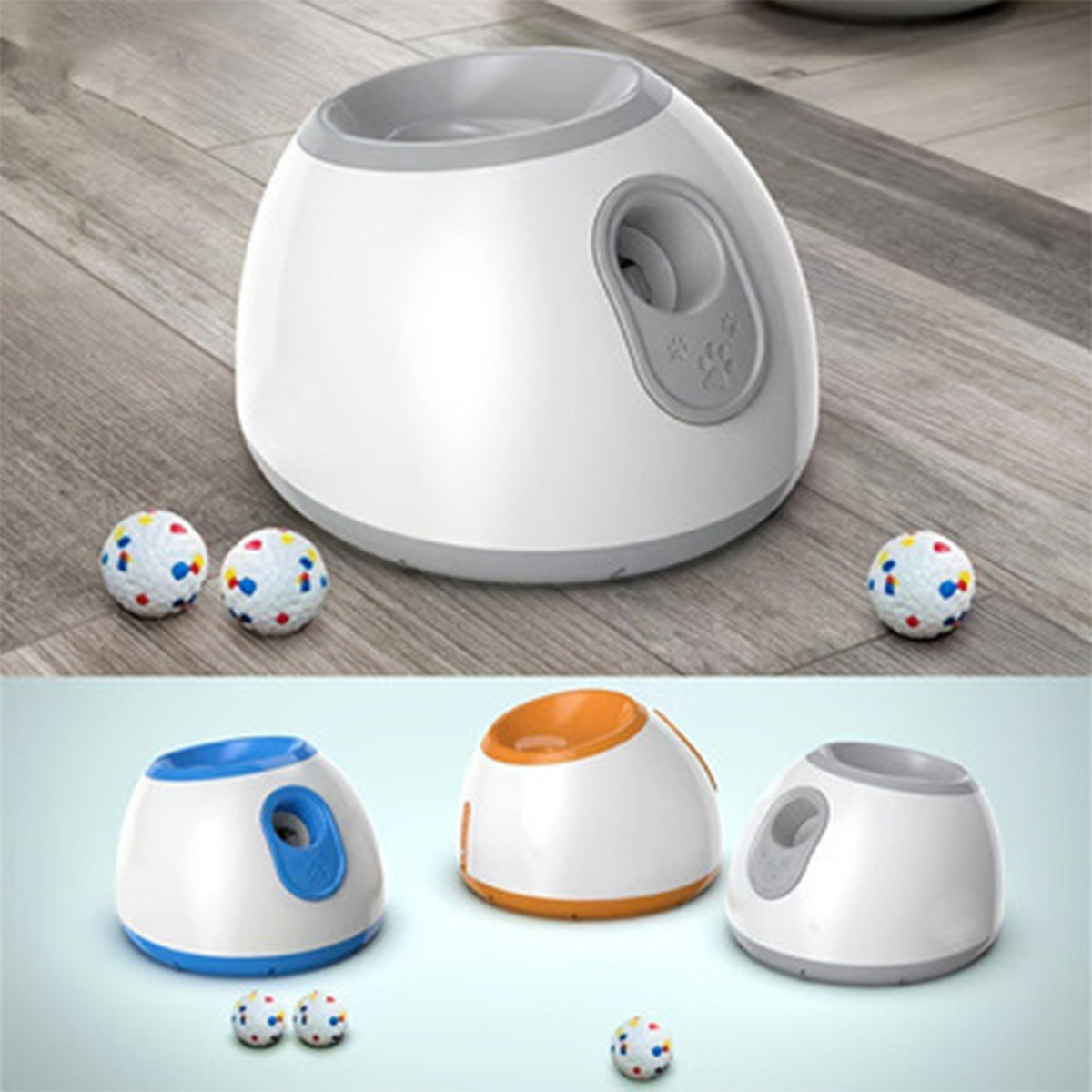 Automatic Pet Ball Launcher with Adjustable Distance