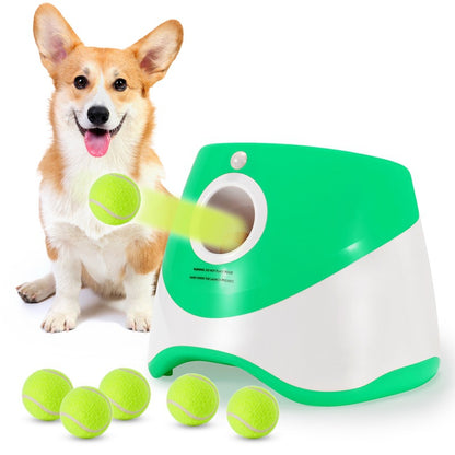 Automatic Pet Ball Throwing Machine USB Charging Interactive Toy
