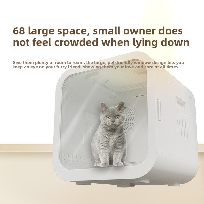 Automatic Pet Drying Box with Dual Fan