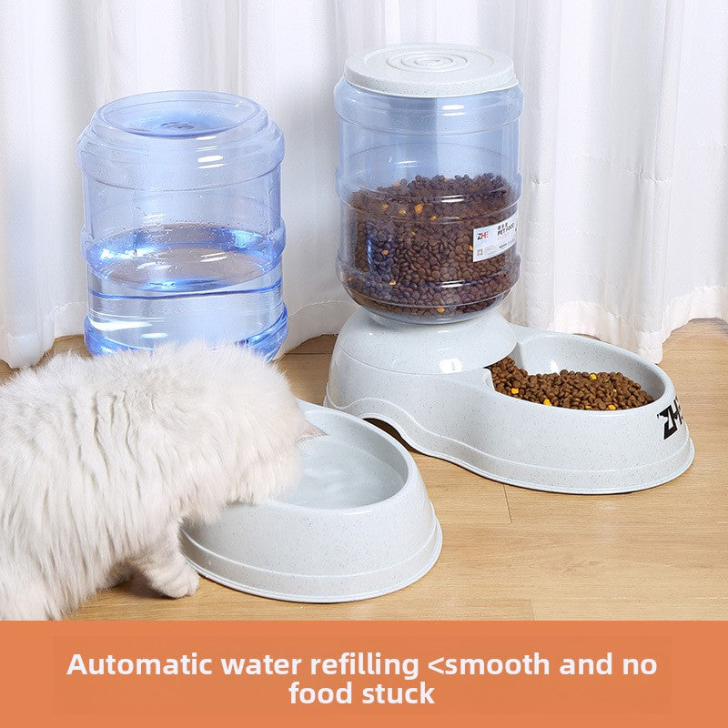 Automatic Pet Feeder and Water Dispenser