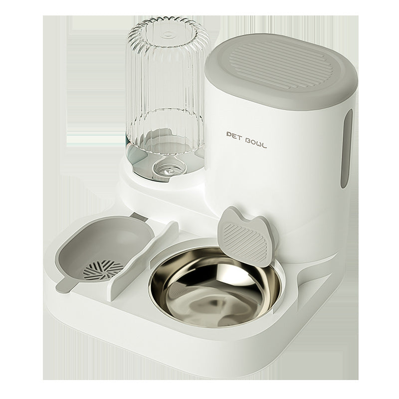 Automatic Pet Feeder and Waterer Bowl