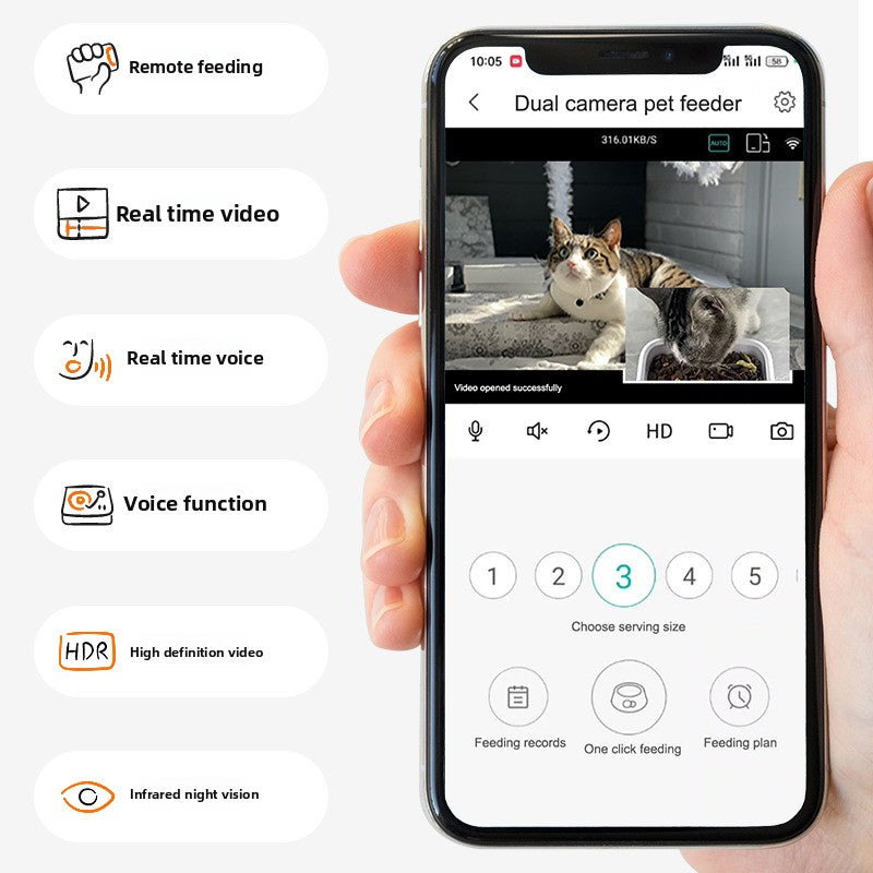 automatic pet feeder