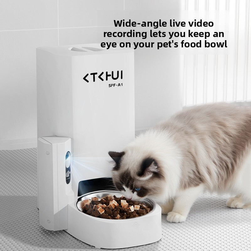 Automatic Pet Feeder with Camera