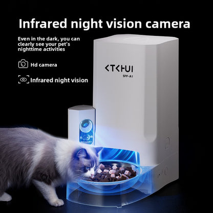 Automatic Pet Feeder with Camera