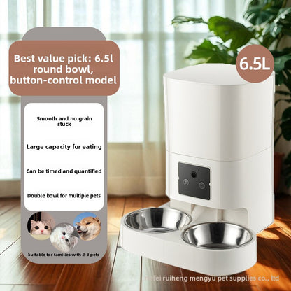 Automatic Pet Feeder with Smart Timer and Camera