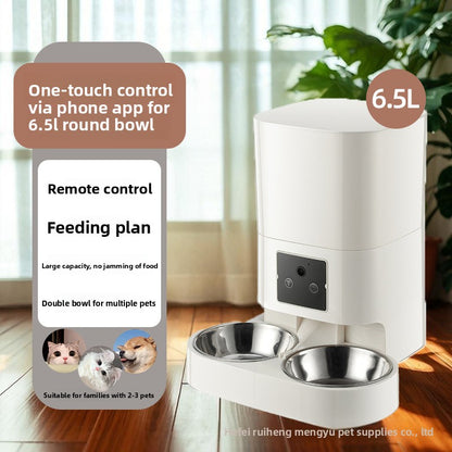 Automatic Pet Feeder with Smart Timer and Camera