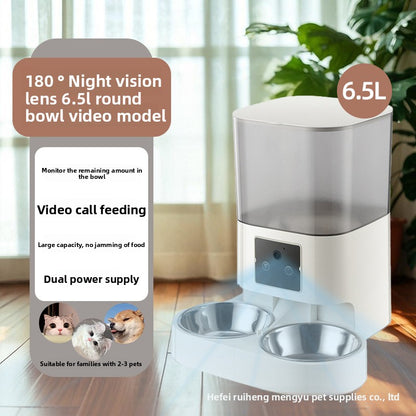 Automatic Pet Feeder with Smart Timer and Camera