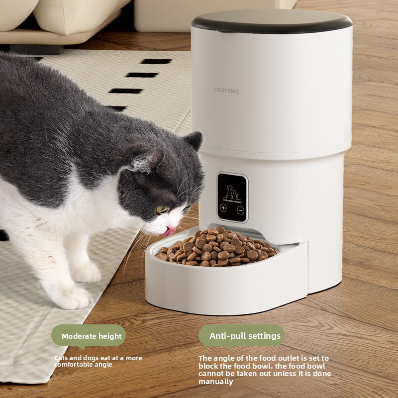 Automatic Pet Feeder with Water Dispenser Remote Control