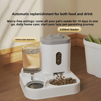 Automatic Pet Food Water Dispenser