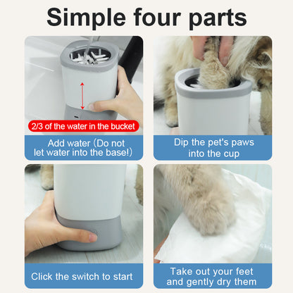 Automatic Pet Paw Cleaner