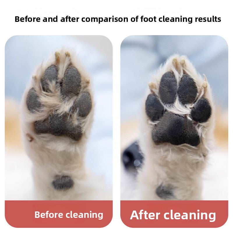 Automatic Pet Paw Cleaning Cup with Soft Bristles