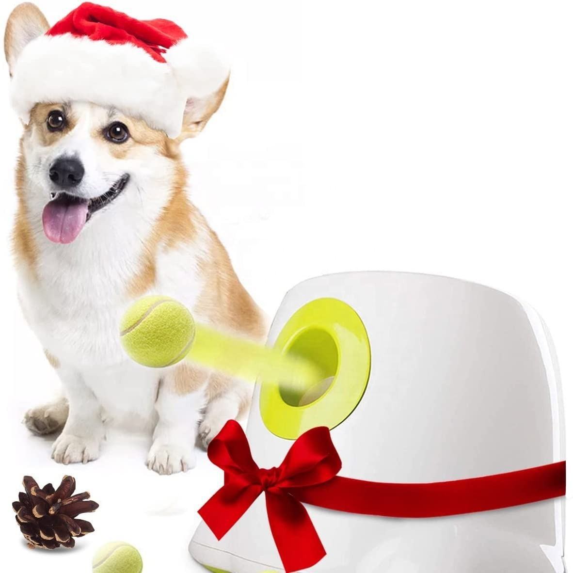 Automatic Pet Tennis Ball Launcher Toy