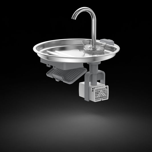 Automatic Pet Water Dispenser Stainless Steel Fountain
