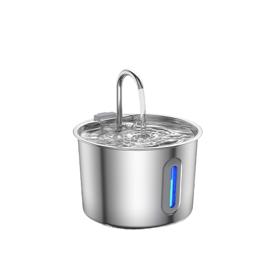 Automatic Pet Water Dispenser Stainless Steel Fountain
