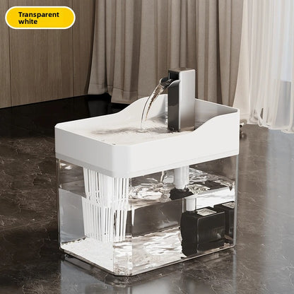 Automatic Pet Water Dispenser with Quiet Pump and Filter