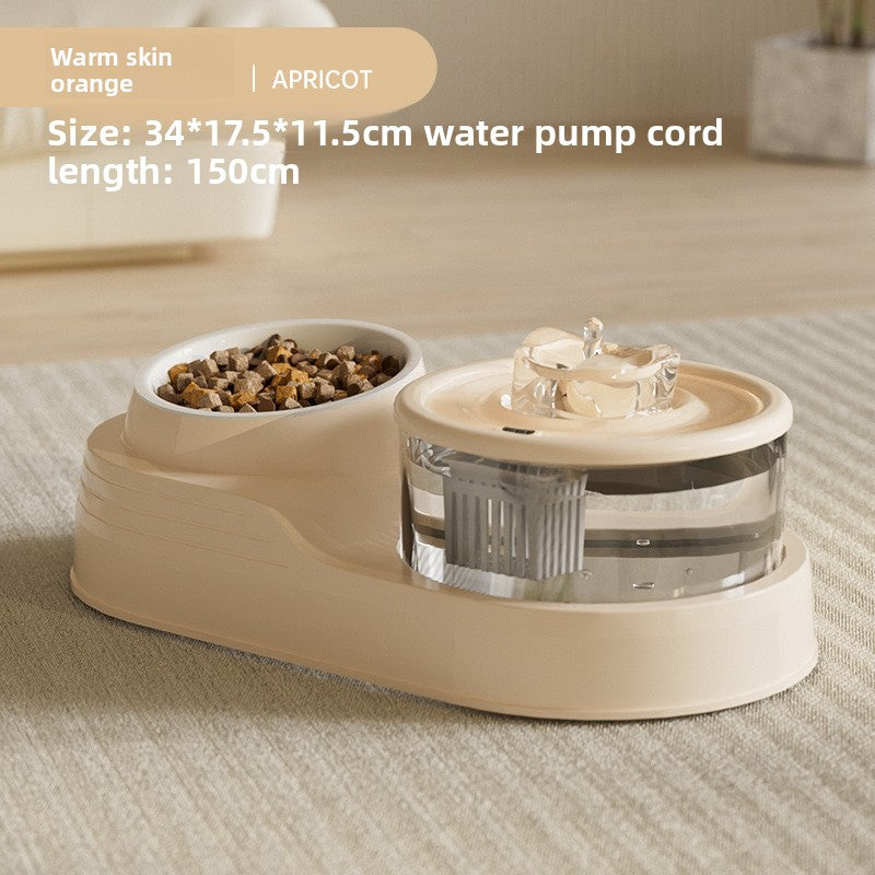 Automatic Pet Water Dispenser with Quiet Pump and Filter