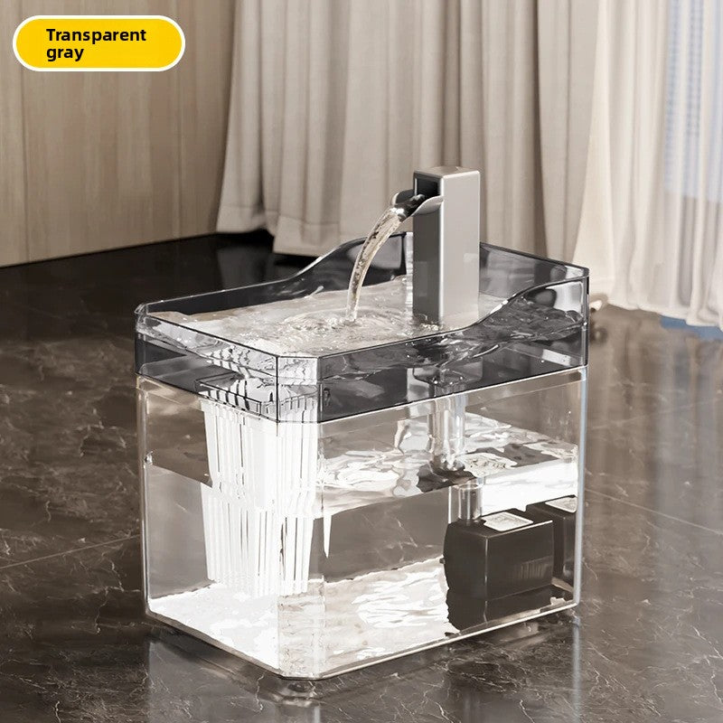 Automatic Pet Water Dispenser with Quiet Pump and Filter