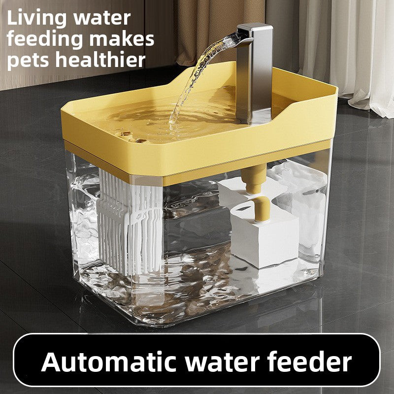 Automatic Pet Water Fountain with Quiet Pump