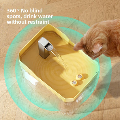 Automatic Pet Water Fountain with Quiet Pump