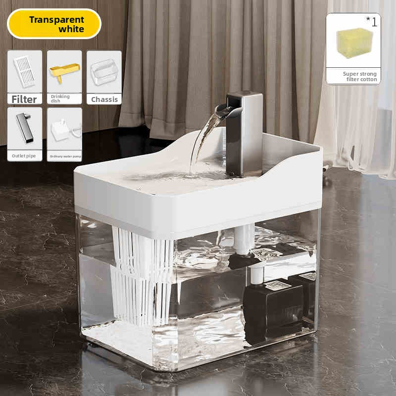 Automatic Pet Water Fountain with Quiet Pump