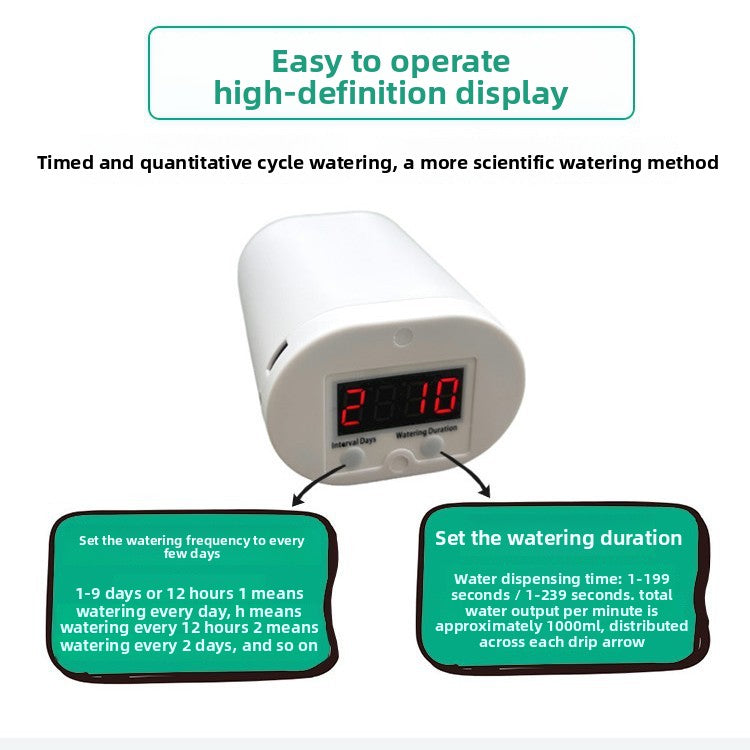 Automatic Plant Watering Timer