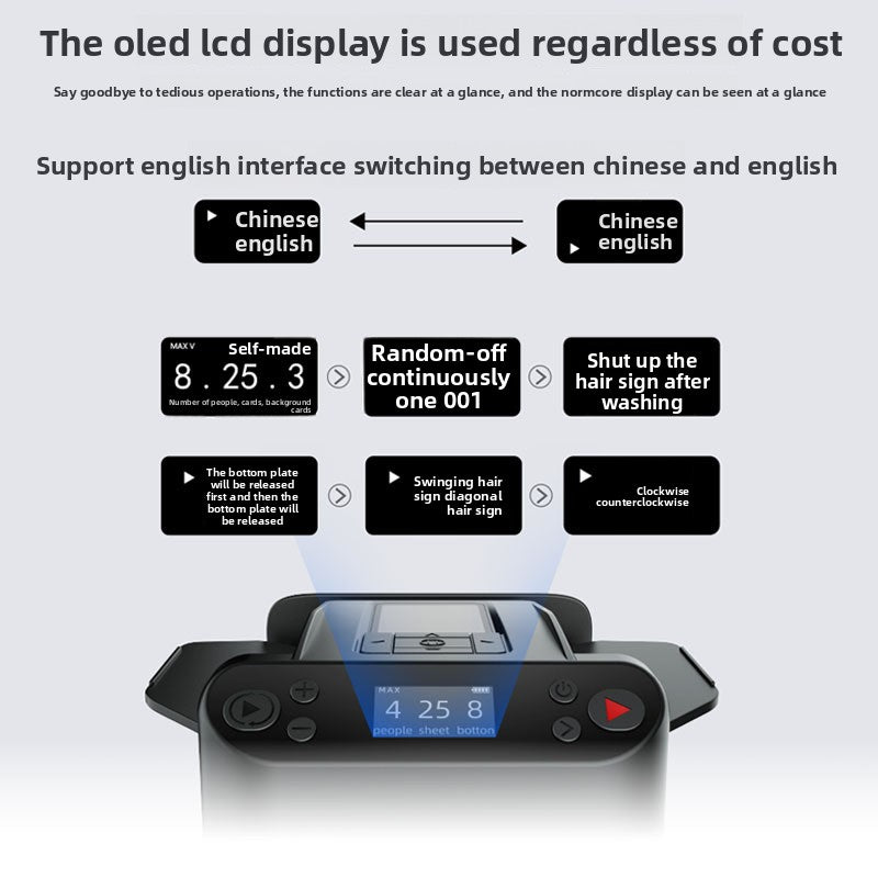 Automatic Poker Card Dealing and Shuffling Machine