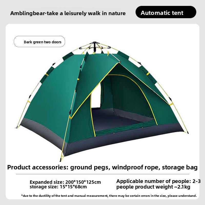 Automatic Pop Up Camping Tent