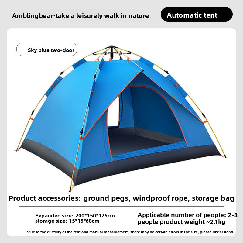 Automatic Pop Up Camping Tent