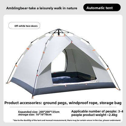 Automatic Pop Up Camping Tent