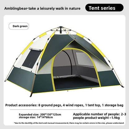 Automatic Pop Up Camping Tent