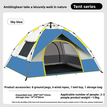 Automatic Pop Up Camping Tent