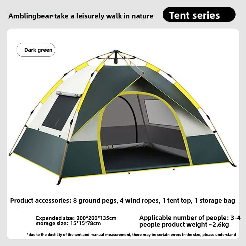 Automatic Pop Up Camping Tent