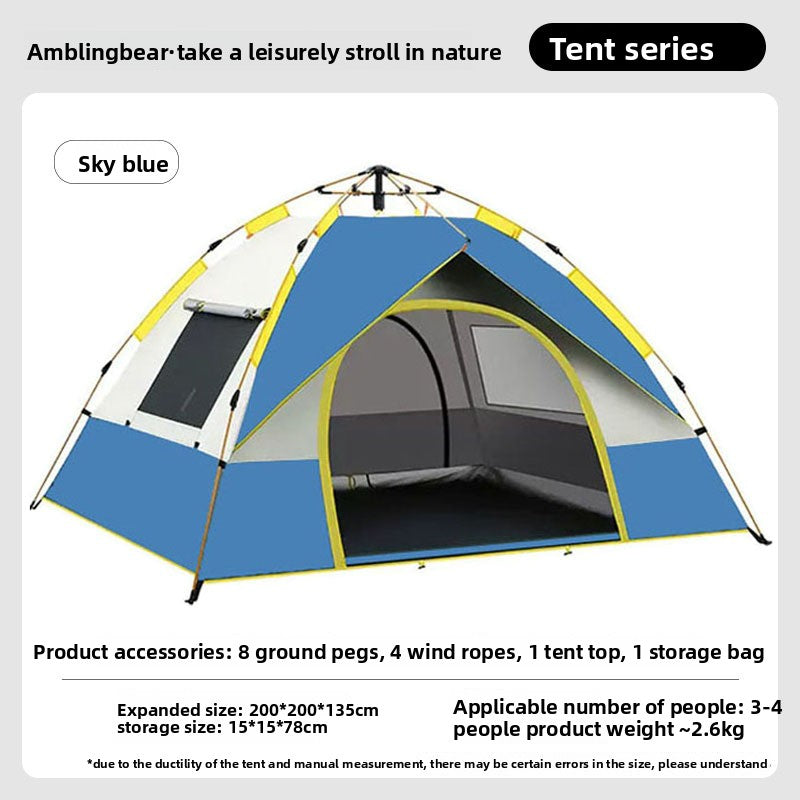 Automatic Pop Up Camping Tent