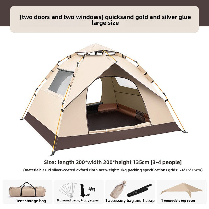 Automatic Pop Up Camping Tent