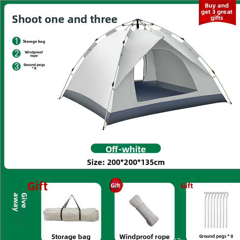 Automatic Pop Up Camping Tent