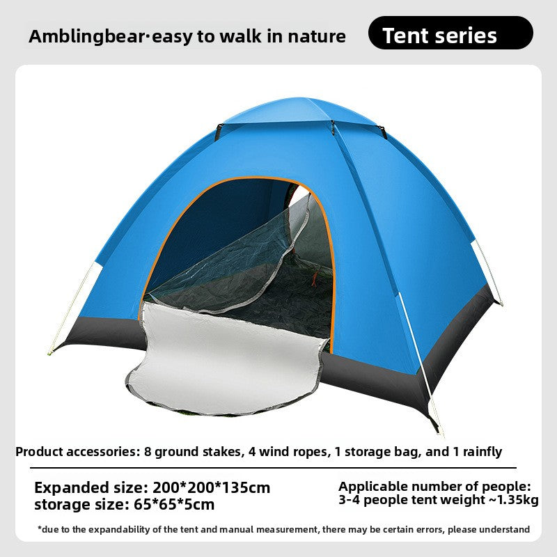 Automatic Pop Up Camping Tent