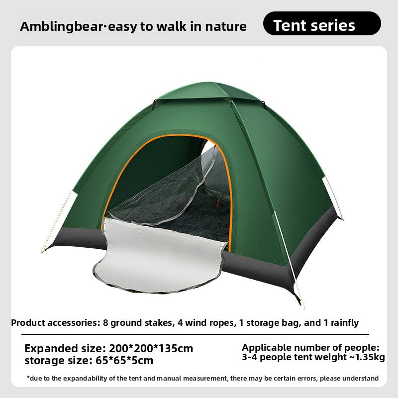 Automatic Pop Up Camping Tent