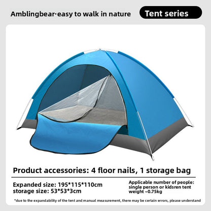 Automatic Pop Up Camping Tent
